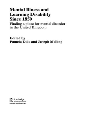 cover image of Mental Illness and Learning Disability since 1850